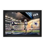 Dallas Cowboys<br>Prescott and Lamb<br>2 Player Print