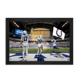 Indianapolis Colts<br>Jones and Taylor<br>2 Player Print