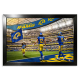 Los Angeles Rams<br>Nacua and Stafford<br>2 Player Print