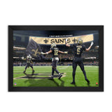New Orleans Saints<br>Olave and Shough<br>2 Player Print