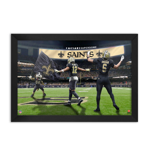 New Orleans Saints<br>Olave and Shough<br>2 Player Print