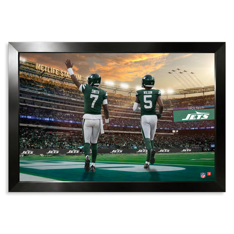 New York Jets<br>Smith and Wilson<br>2 Player Print