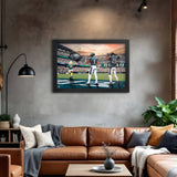 Philadelphia Eagles<br>Hurts and Barkley<br>2 Player Print