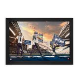 Seattle Seahawks<br>Smith-Njigba and Darnold<br>2 Player Print