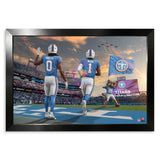 Tennessee Titans<br>Ridley and Ward<br>2 Player Print