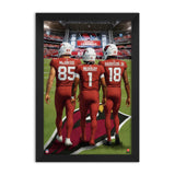 Arizona Cardinals<br>McBride, Murrey And Harrison Jr<br>3 Player Print