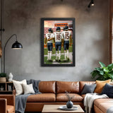 Chicago Bears<br>Moore, Williams And Odunze<br>3 Player Print
