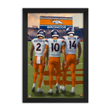 Denver Broncos<br>Surtain II, Nix And Sutton<br>3 Player Print