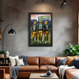 Green Bay Packers<br>Jacobs, Love And Reed<br>3 Player Print