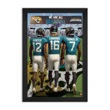 Jacksonville Jaguars<br>Hunter, Lawrence And Thomas Jr<br>3 Player Print