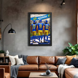 Los Angeles Rams<br>Adams, Stafford And Nacua<br>3 Player Print