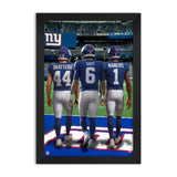 New York Giants<br>Skattebo, Dart And Nabers<br>3 Player Print