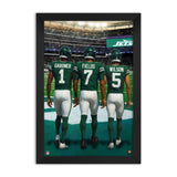 New York Jets<br>Gardner, Fields And Wilson<br>3 Player Print