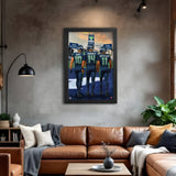 Seattle Seahawks<br>Kupp, Darnold And Smith-Njigba<br>3 Player Print