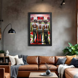 Tampa Bay Buccaneers<br>Evans, Mayfield And Godwin<br>3 Player Print