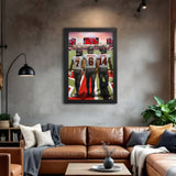 Tampa Bay Buccaneers<br>Irving, Mayfield, And Godwin<br>3 Player Print