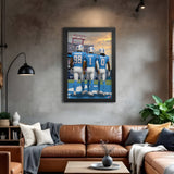 Tennessee Titans<br>Simmons, Ward And Ridley<br>3 Player Print