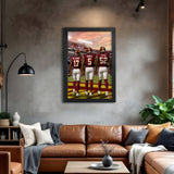 Washington Commanders<br>McLaurin, Daniels And Styles<br>3 Player Print