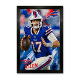 Buffalo Bills<br>Josh Allen Artist Series Print
