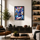 Buffalo Bills<br>Josh Allen Artist Series Print