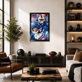Buffalo Bills<br>James Cook Artist Series Print
