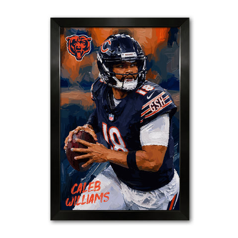 Chicago Bears<br>Caleb Williams Artist Series Print