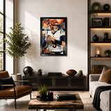 Cincinnati Bengals<br>Joe Burrow Artist Series Print
