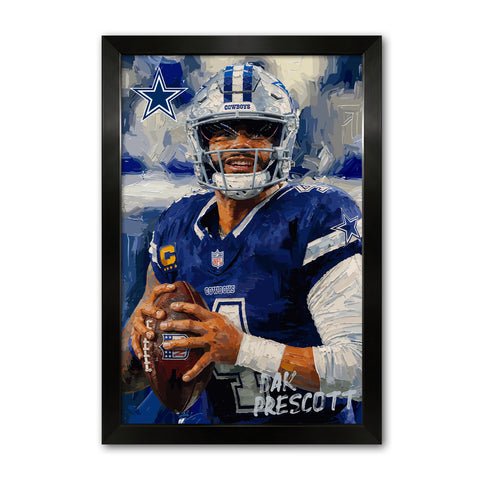 Dallas Cowboys<br>Dak Prescott Artist Series Print