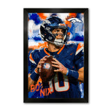 Denver Broncos<br>Bo Nix Artist Series Print