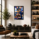 Denver Broncos<br>Bo Nix Artist Series Print