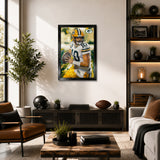 Green Bay Packers<br>Jordan Love Artist Series Print