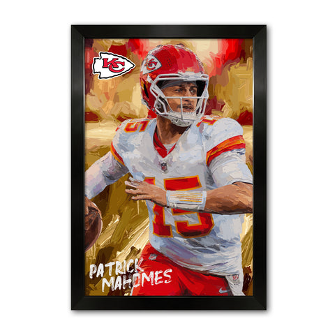 Kansas City Chiefs<br>Patrick Mahomes Artist Series Print
