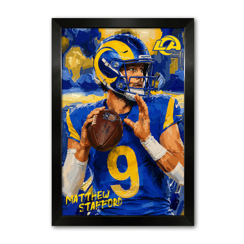 Los Angeles Rams<br>Matthew Stafford Artist Series Print