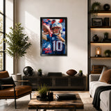 New England Patriots<br>Drake Maye Artist Series Print
