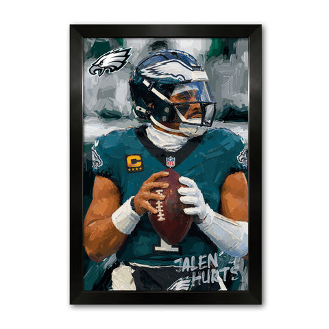Philadelphia Eagles<br>Jalen Hurts Artist Series Print