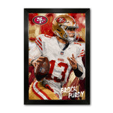 San Francisco 49ers<br>Brock Purdy Artist Series Print