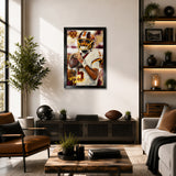 Washington Commanders<br>Jayden Daniels Artist Series Print