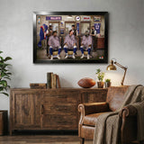 Buffalo Bills<br>Barbershop Print