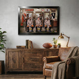 Cincinnati Bengals<br>Barbershop Print