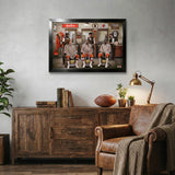 Cleveland Browns<br>Barbershop Print
