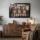 Denver Broncos<br>Barbershop Print