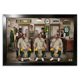 Green Bay Packers<br>Barbershop Print