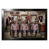 Houston Texans<br>Barbershop Print