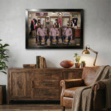 Houston Texans<br>Barbershop Print