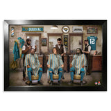 Jacksonville Jaguars<br>Barbershop Print