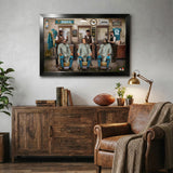 Jacksonville Jaguars<br>Barbershop Print