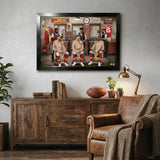 Kansas City Chiefs<br>Barbershop Print