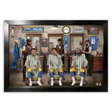 Los Angeles Chargers<br>Barbershop Print