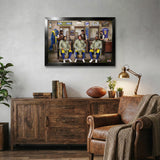 Los Angeles Rams<br>Barbershop Print