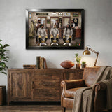 New Orleans Saints<br>Barbershop Print
